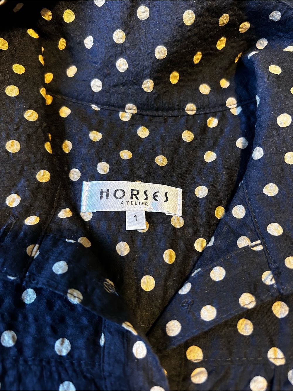 Horses Atelier Toronto High Collar Blouse - Picture 9 of 11